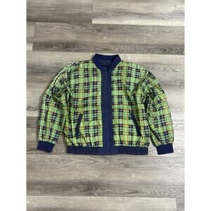 Vintage Active Frontier Lightweight Windbreaker Reversible Jacket - Men's Large